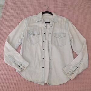 Gap Jean Button-Up Shirt
